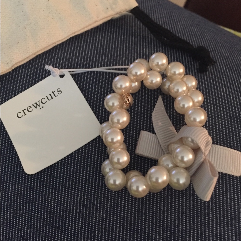 Crewcuts NWT, bag girls pearl bracelet